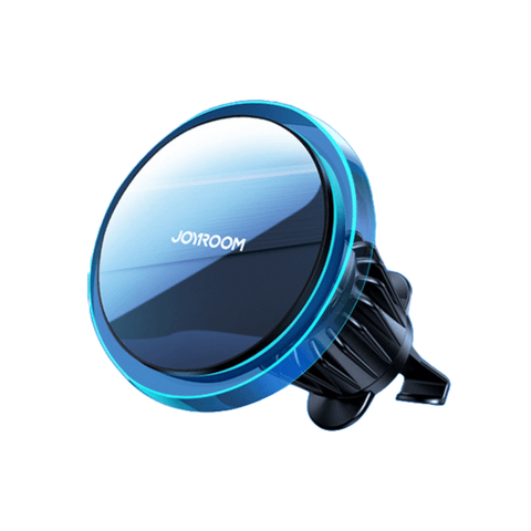 Support Magnétique Voiture Induction Cristal Bleu