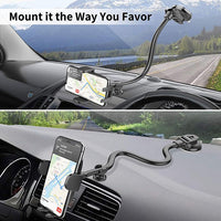 Support Smartphone Voiture Bras Long Flexible - 