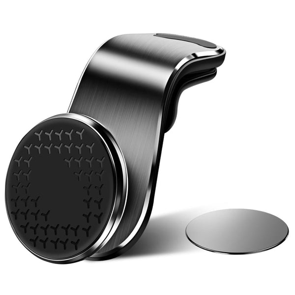 Support Smartphone Voiture Pad Magnétique 360° - 0