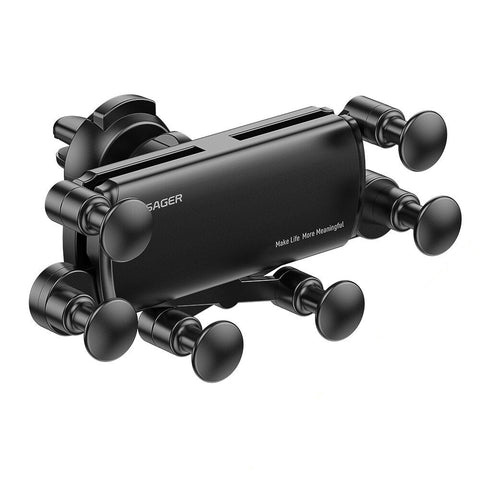 Support Téléphone à Gravité - 6 points de Verrouillage