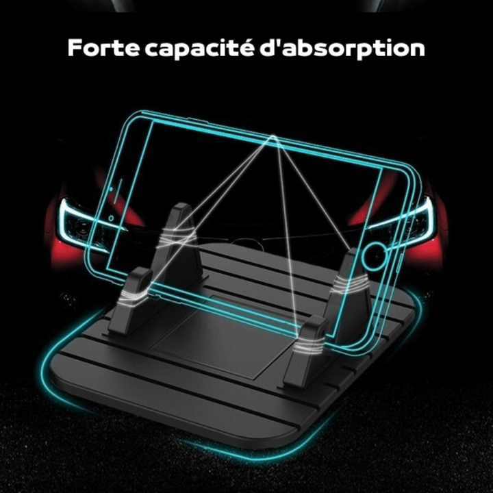 Support Téléphone Tapis Antidérapant - 