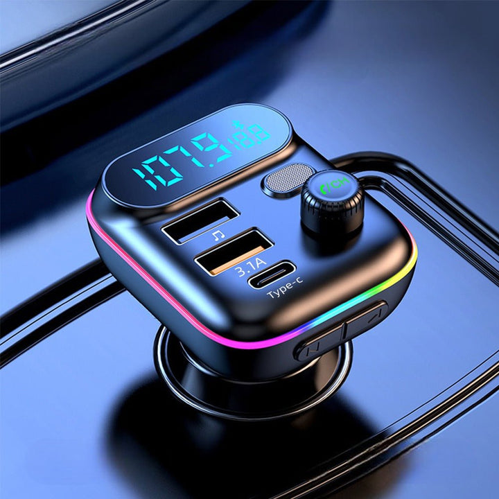 Transmetteur Bluetooth Voiture FM Multimédia - 0