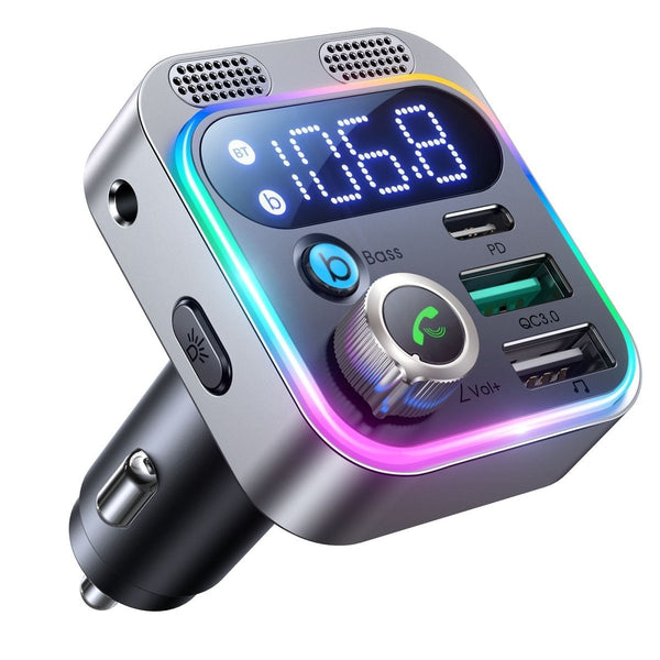 Transmetteur Bluetooth Voiture Multifonction - 0