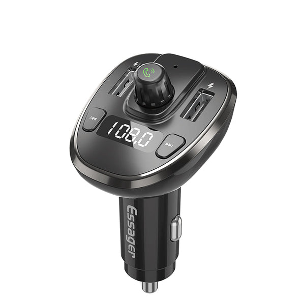 Transmetteur FM Bluetooth Voiture Numérique - 0