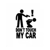 Autocollants Voiture Don't Touch My Car