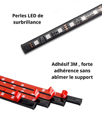 Light Car™ | Rubans LED pour ambiance d'intérieur en couleurs