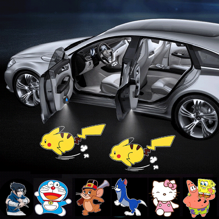 Lampe LED Voiture Projecteur Animation Cartoon - Sylvercar