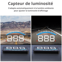 Affichage Tête Haute Voiture Moniteur Numérique - 