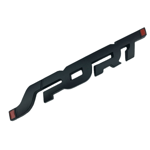 Autocollant Voiture Badge Emblème Sport 3D - 0