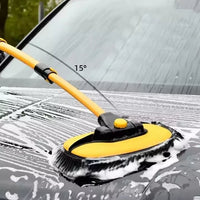 Balai Brosse Incurvé de Nettoyage en Tissu Chenille - 