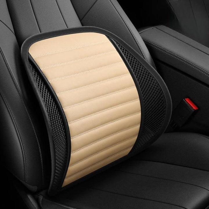 Coussin Soutien Dos Lombaire Cuir Voiture - 0