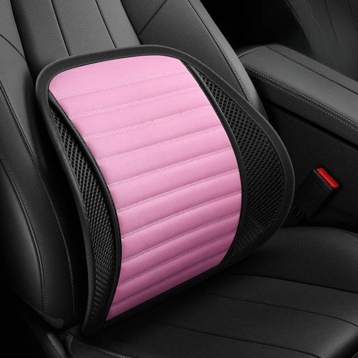 Coussin Soutien Dos Lombaire Cuir Voiture - 0