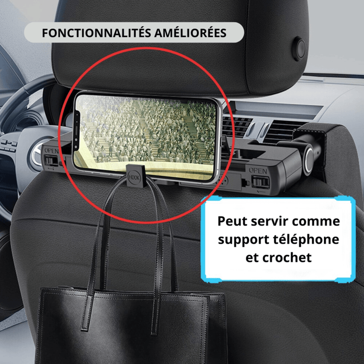 Coussin Support Tête Ergonomique Voiture - 