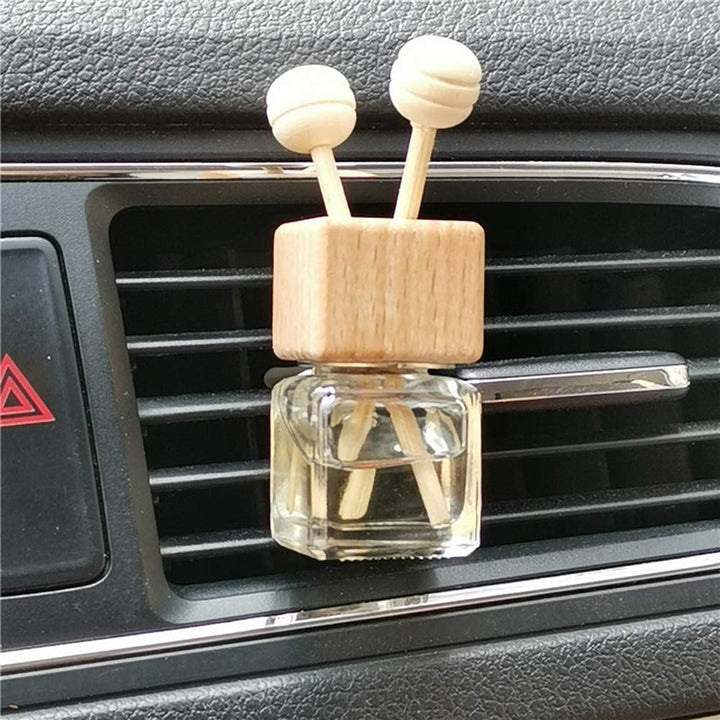 Désodorisant Huiles Essentielles - Mini Flacon Verre Suspendue - 0