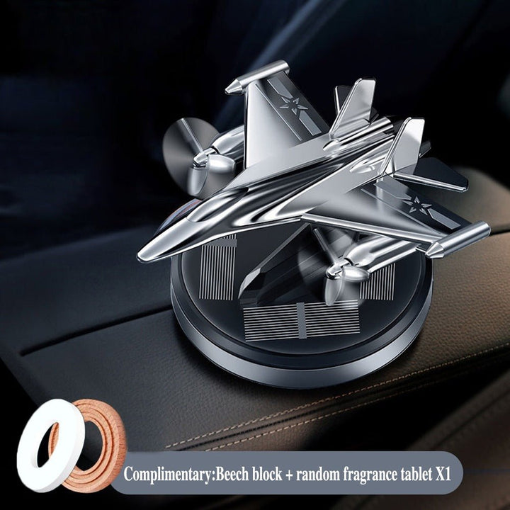 Diffuseur d'Air Solaire Voiture - Avion de chasse - 0
