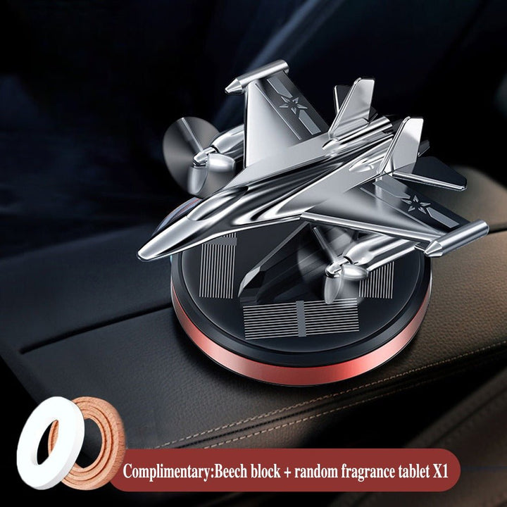 Diffuseur d'Air Solaire Voiture - Avion de chasse - 0