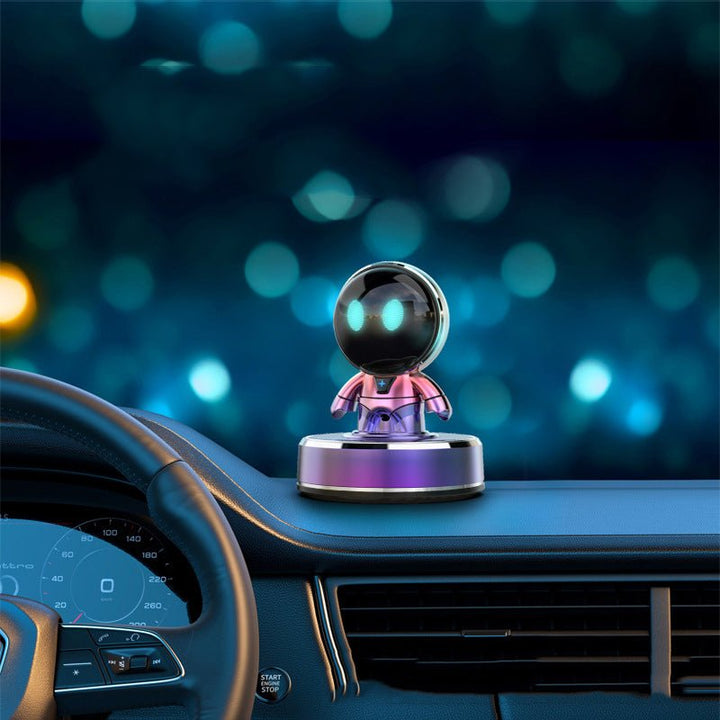 Diffuseur Huiles Essentielles Voiture - Lampe Robot LED - 0