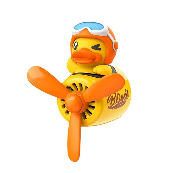Ducky Pilot | Avion Diffuseur d'Air Rotatif Parfumée - 0
