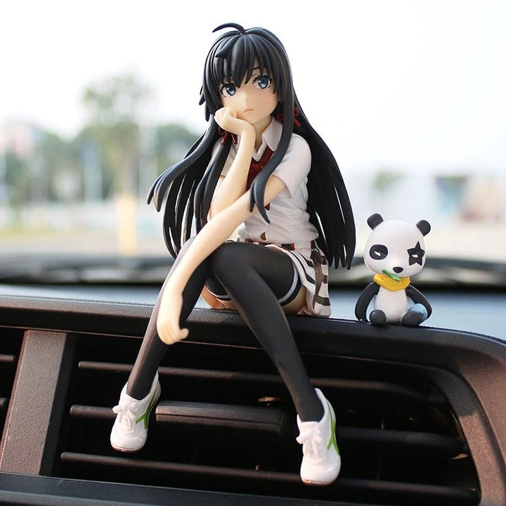 Figurine Anime Yukino Yukinoshita Voiture - 0