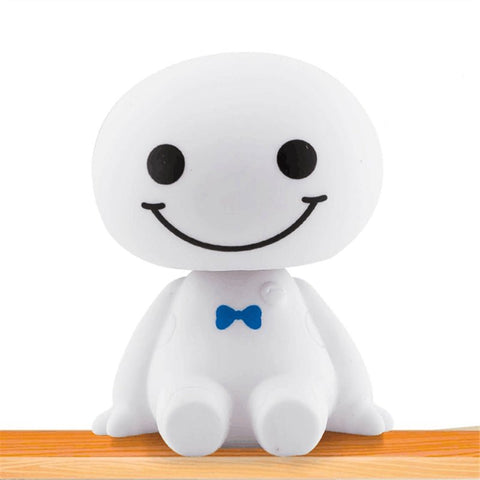 Figurine Baymax Robot Tête Ressort