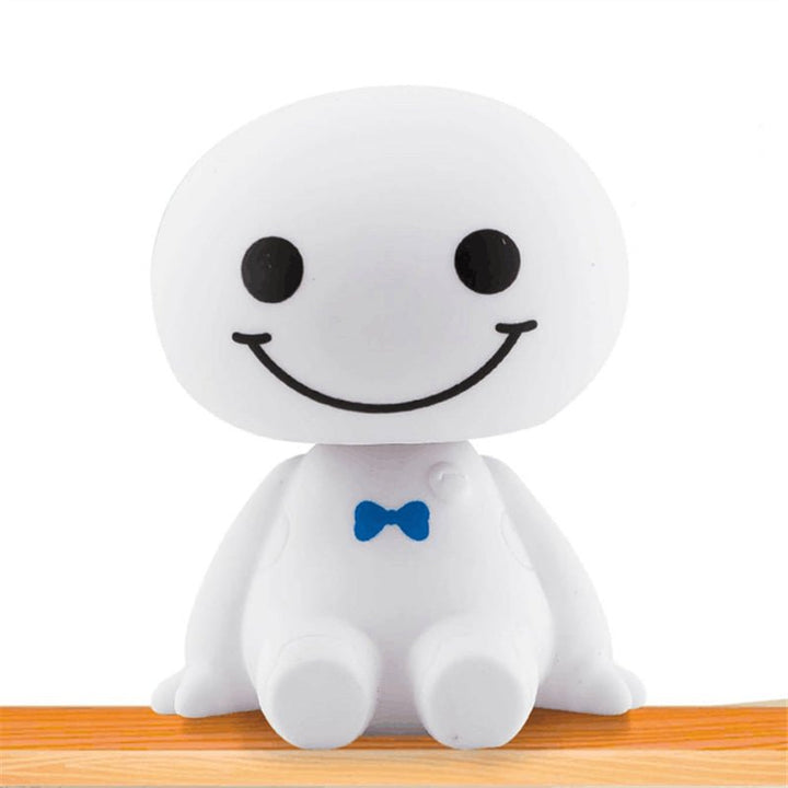 Figurine Baymax Robot Tête Ressort - 0