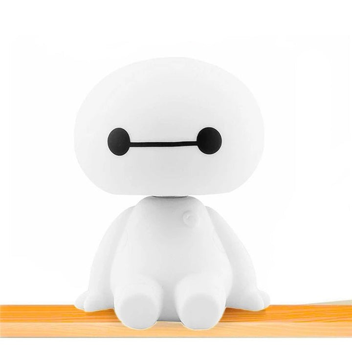 Figurine Baymax Robot Tête Ressort - 0