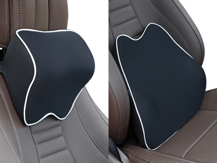 Kit Voiture Appui Tête Soutien Lombaire - 0