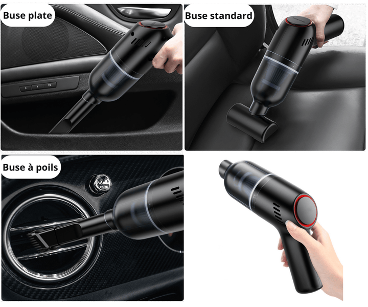 Mini Aspirateur Voiture Cyclonique - 