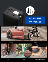 Mini Compresseur d'Air Portable Numérique - 