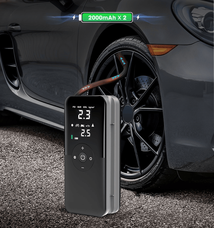 Mini Compresseur d'Air Portable Numérique - 