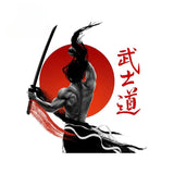 Stickers Voiture Guerriers Samouraïs Japonais - 