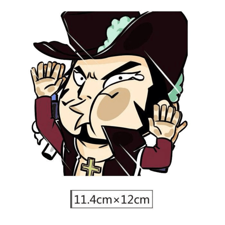 Stickers Voiture One Piece Smash Collection - 