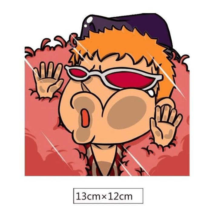 Stickers Voiture One Piece Smash Collection - 
