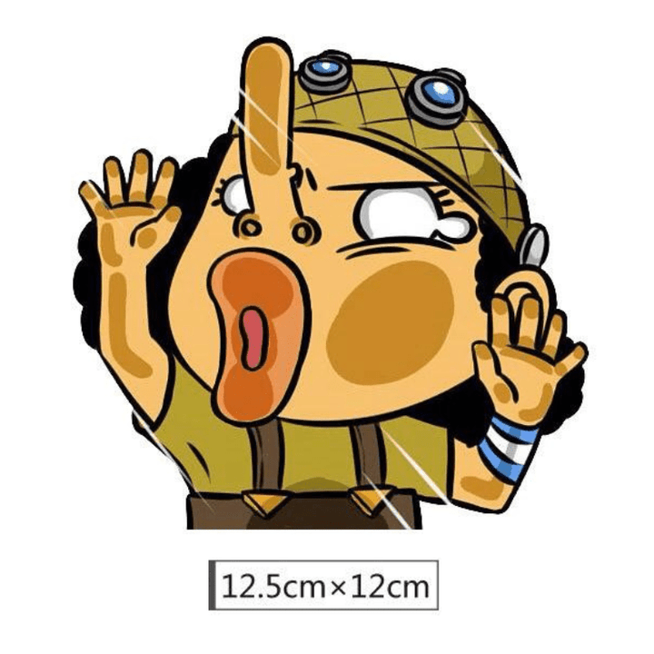Stickers Voiture One Piece Smash Collection - 