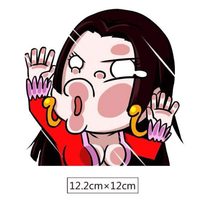 Stickers Voiture One Piece Smash Collection - 