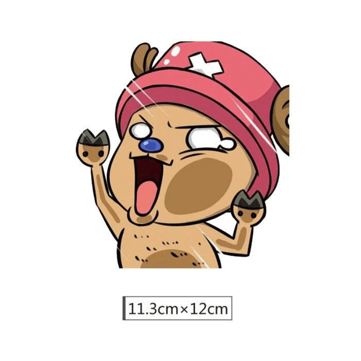 Stickers Voiture One Piece Smash Collection - 