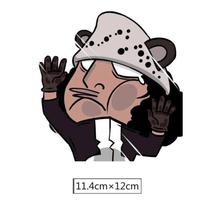 Stickers Voiture One Piece Smash Collection - 
